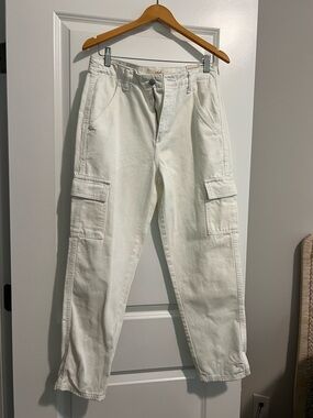 Universal Thread White Boyfriend Cargo Jeans